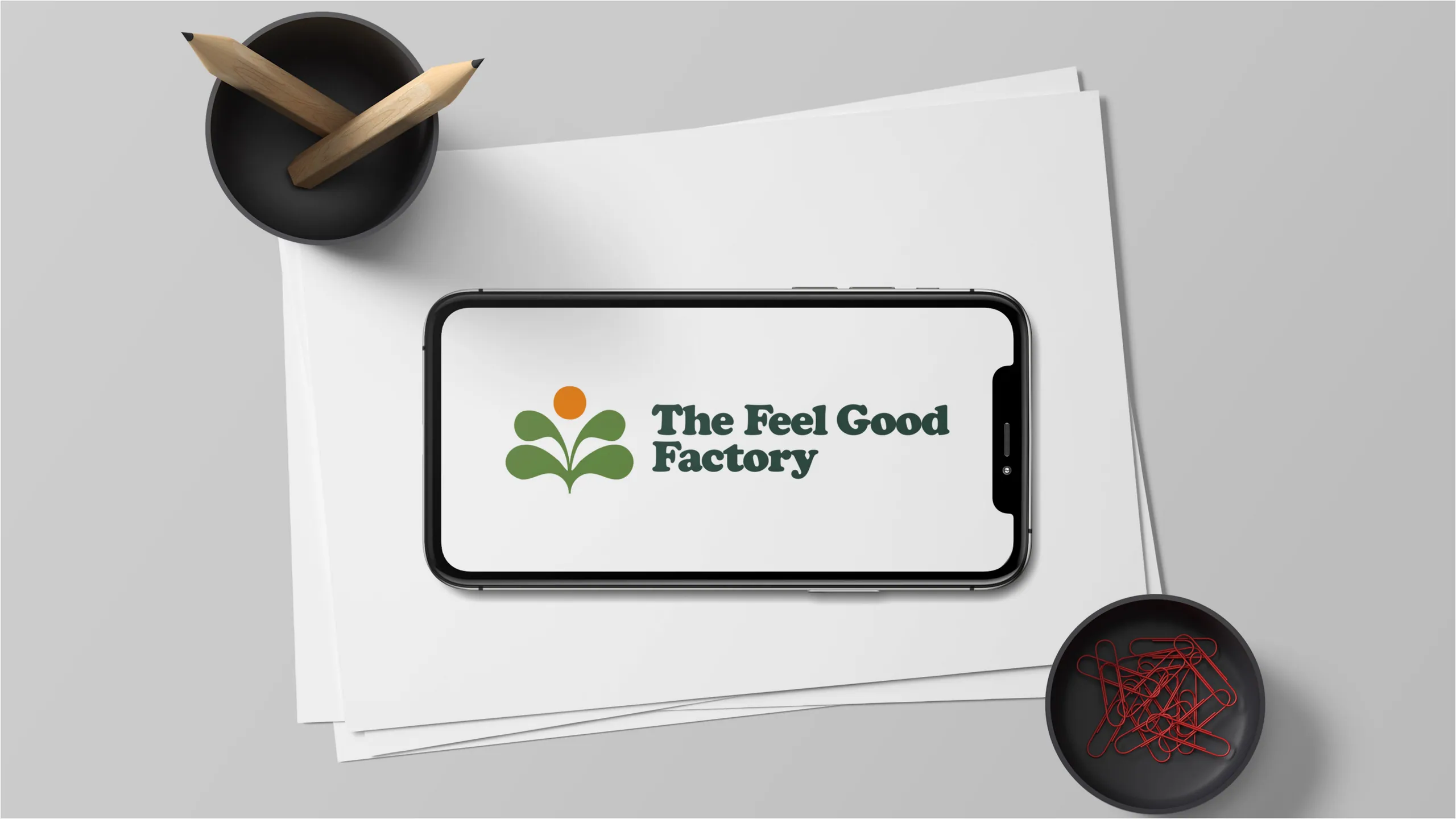 The Feel Good Factory brand identity 2